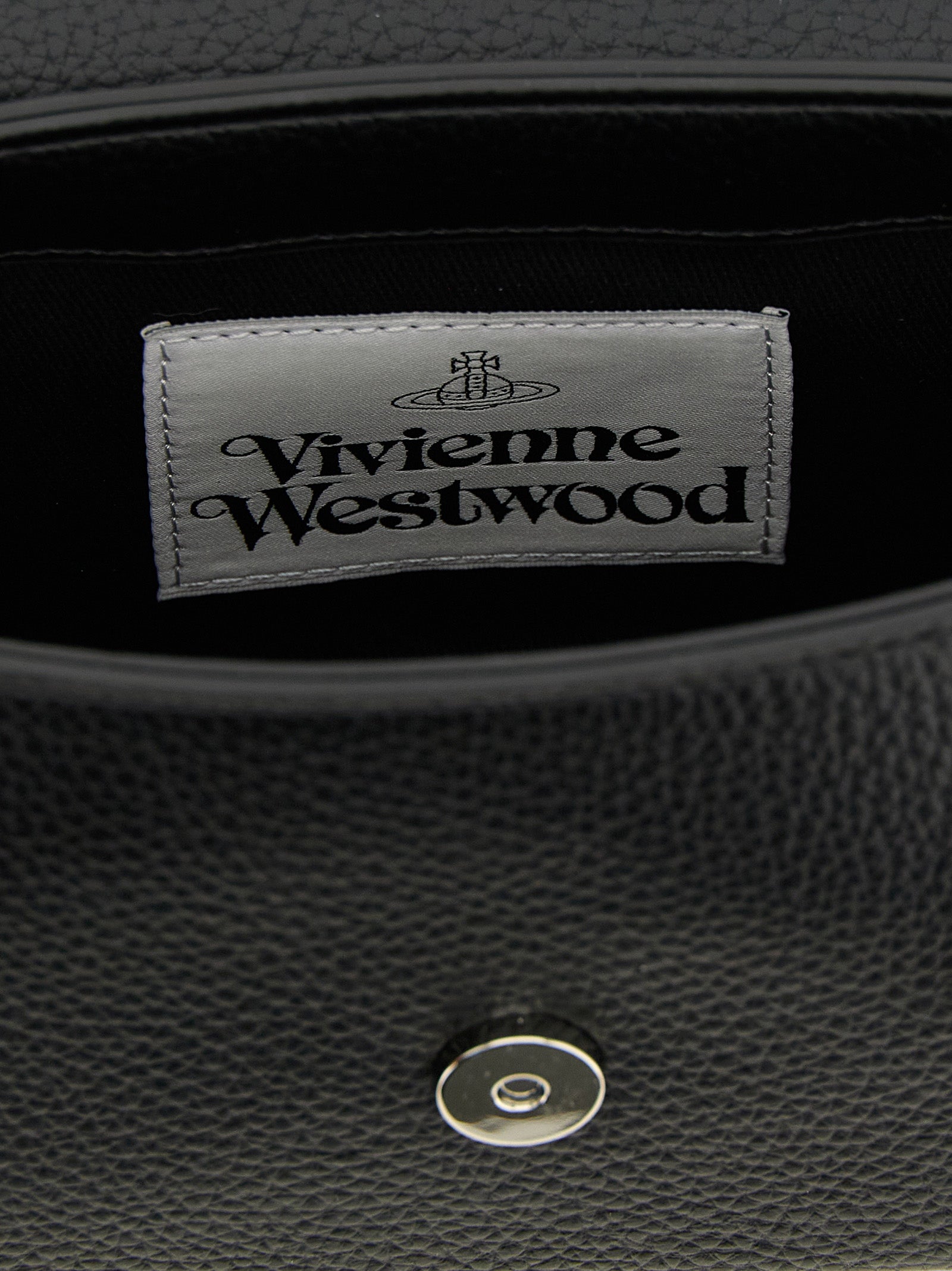 Black Polyethylene Shoulder Bag