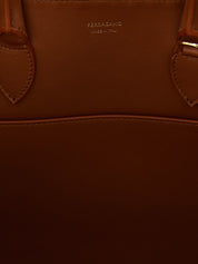 Brown Calfskin Handbag