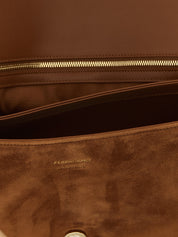 Brown Goatskin Shoulder Bag