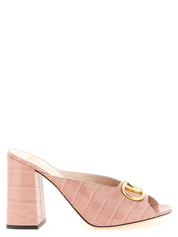 Valentino Garavani Multicolor Calfskin Stiletto Heel Sandals