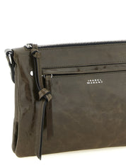 Bicolor Calfskin Crossbody Bag
