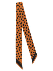 Brown Silk Foulard