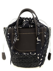 Black Pantograph Handbag