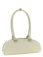 Beige Other Fibres Shoulder Bag