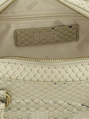 Beige Other Fibres Shoulder Bag