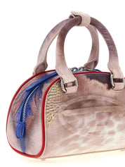 Multicolor Polyethylene Crossbody Bag