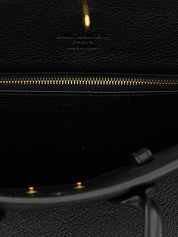 Black Goatskin Handbag