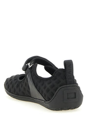 Black Polyamide Ballet Flats
