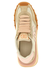 Multicolor Polyamide Athletic Sneakers