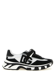 Dolce & Gabbana Bicolor Polyester Athletic Sneakers