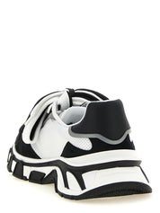 Dolce & Gabbana Bicolor Polyester Athletic Sneakers