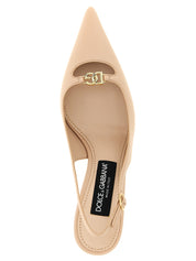 Multicolor Lamb Leather Mid Heel Pumps