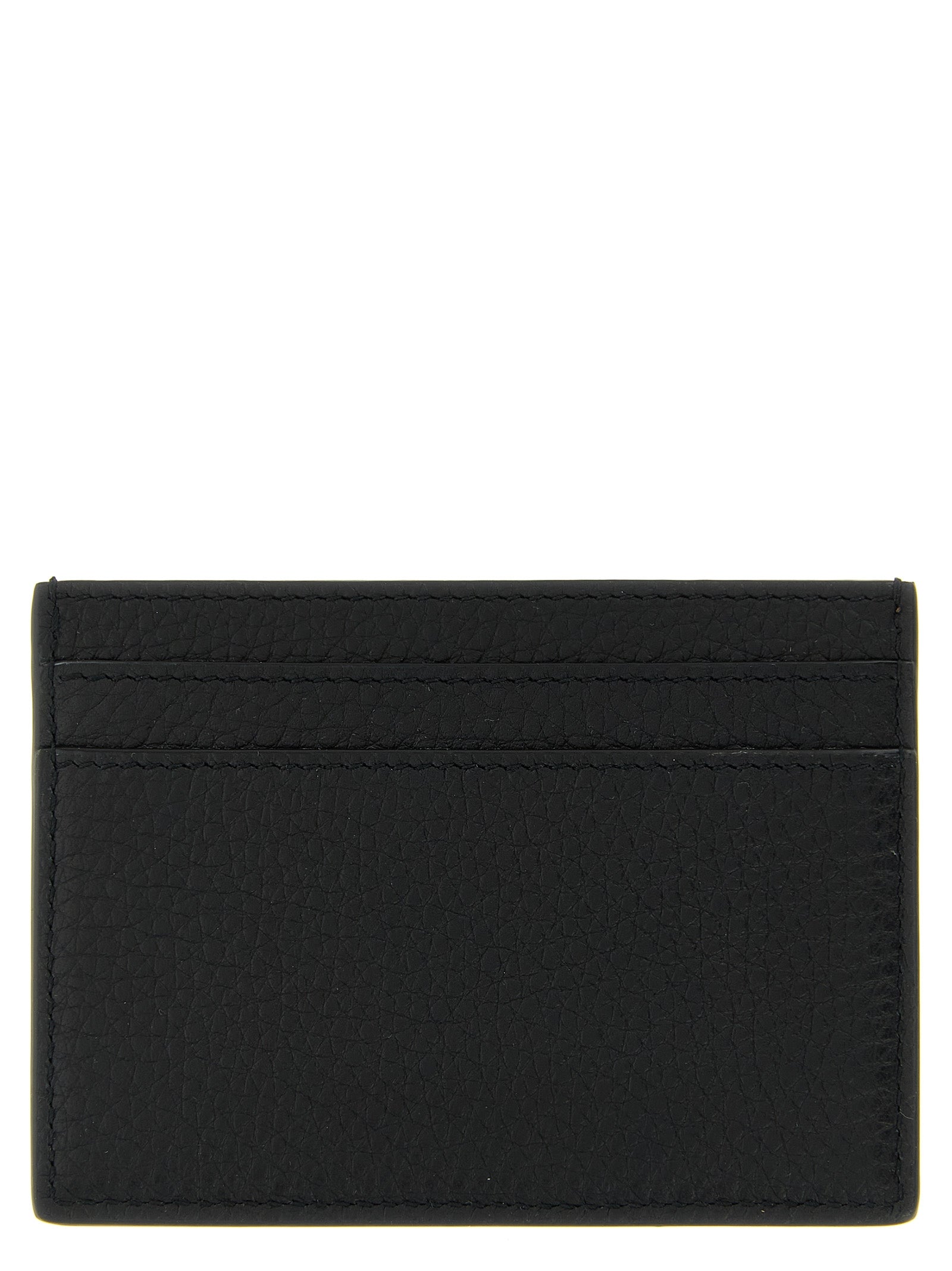 Saint Laurent Black Calfskin Cardholder