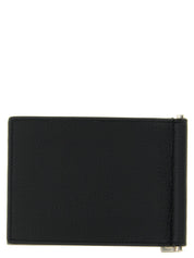 Black Calfskin Money Clip