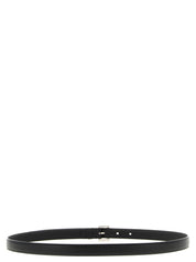 Saint Laurent Black Calfskin Regular Belt