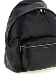 Saint Laurent Black Calfskin Backpack