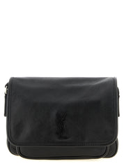 Black Calfskin Crossbody Bag