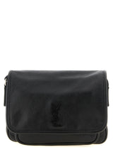 Black Calfskin Crossbody Bag