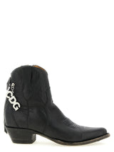 Black Cowhide Chelsea Boots