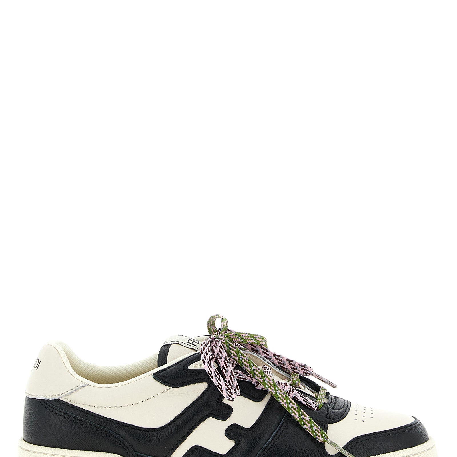 Fendi Bicolor Calfskin Athletic Sneakers Fendi