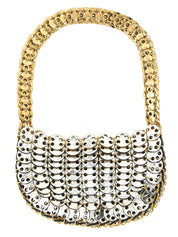 Multicolor Calfskin Shoulder Bag
