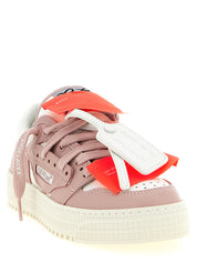Multicolor Leather Low Top Sneakers