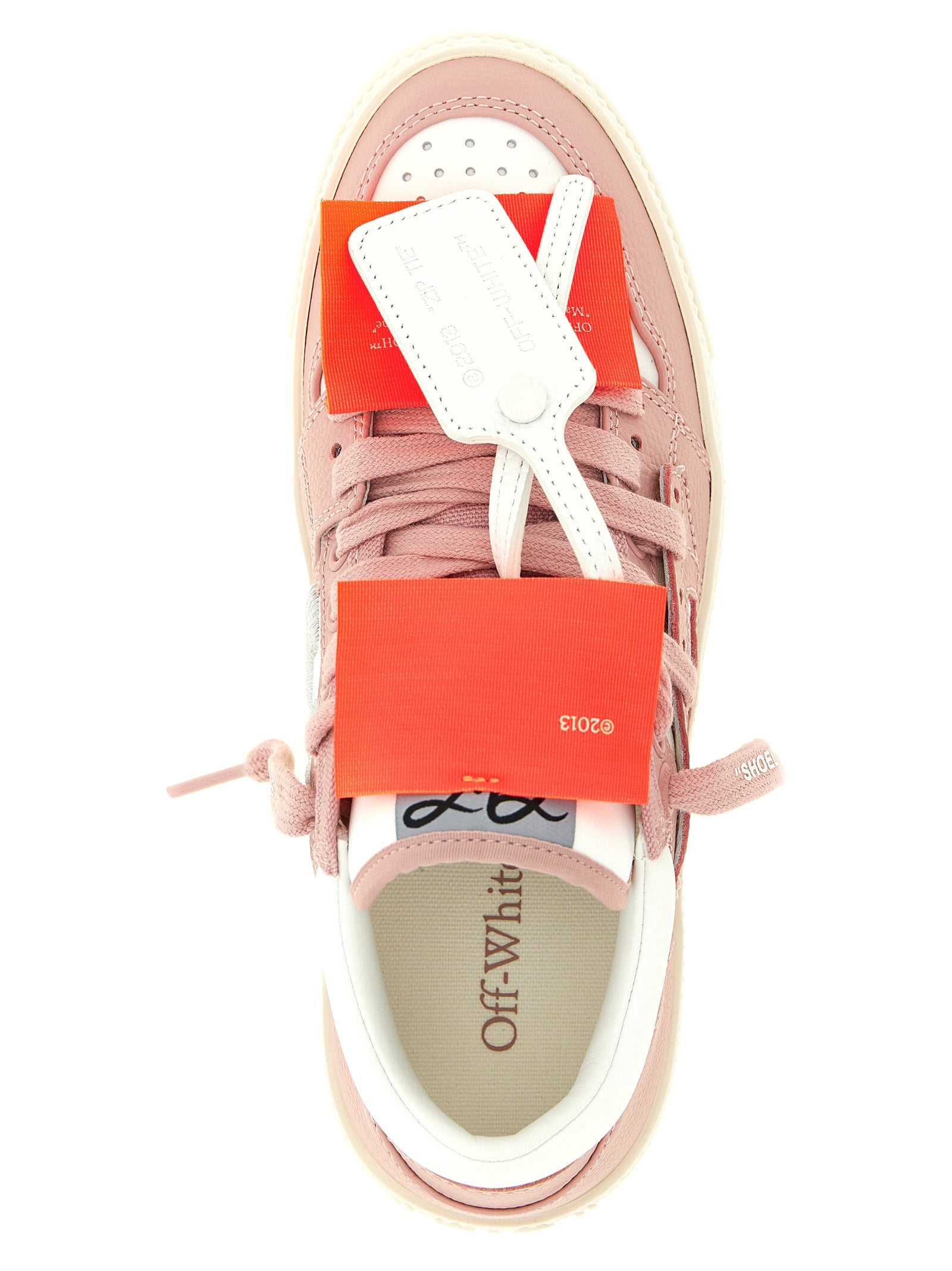 Multicolor Leather Low Top Sneakers