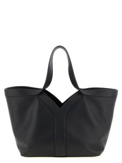 Black Calfskin Tote Bag
