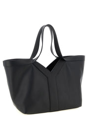 Black Calfskin Tote Bag