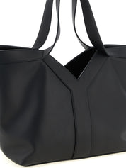 Black Calfskin Tote Bag