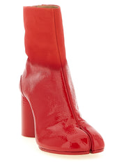 Multicolor Bovine Leather Ankle Boots