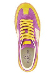 Multicolor Calfskin Athletic Sneakers