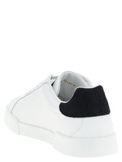 Bicolor Calfskin Low Top Sneakers