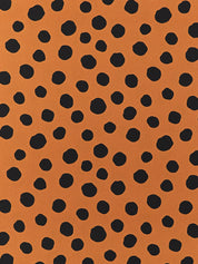 Valentino Garavani Brown Silk Scarf