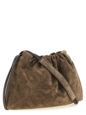 Brown Calfskin Clutch Bag