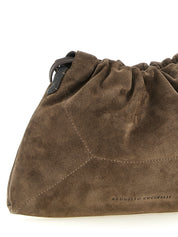 Brown Calfskin Clutch Bag