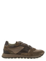 Brunello Cucinelli Bicolor Calfskin Athletic Sneakers