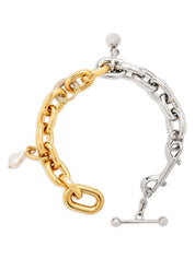 Multicolor Brass Necklace