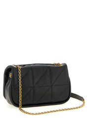 Black Lamb Leather Shoulder Bag