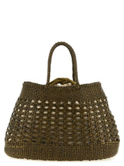 Bicolor Calfskin Handbag