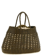 Bicolor Calfskin Handbag