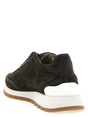 Brunello Cucinelli Brown Calfskin Sneakers