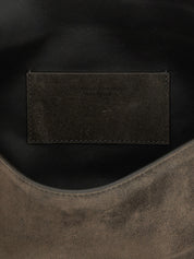Brown Calfskin Clutch Bag