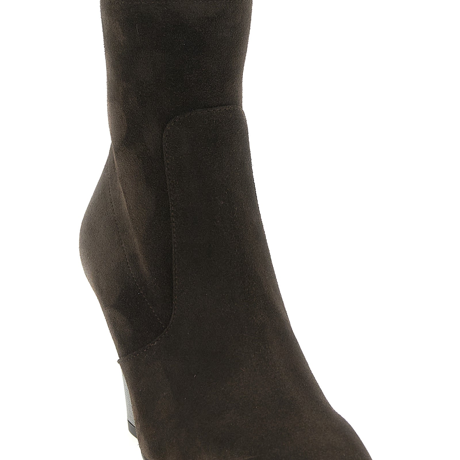 Brunello Cucinelli Brown Calfskin Ankle Boots Brunello Cucinelli
