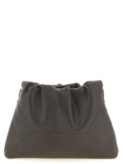 Brown Calfskin Clutch Bag