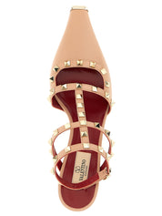 Valentino Garavani Multicolor Calfskin Mid Heel Pumps