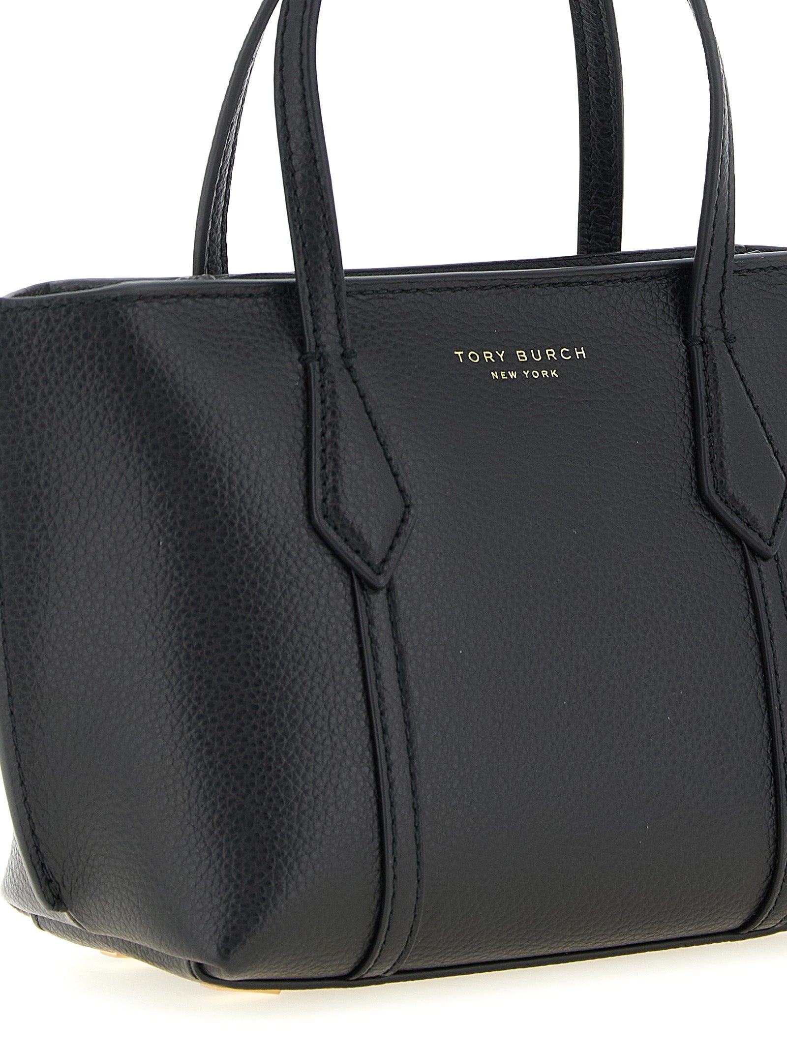 Black Cowhide Handbag