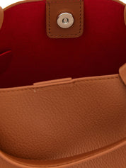 Brown Calfskin Tote Bag