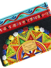 Multicolor Cotton Cardholder