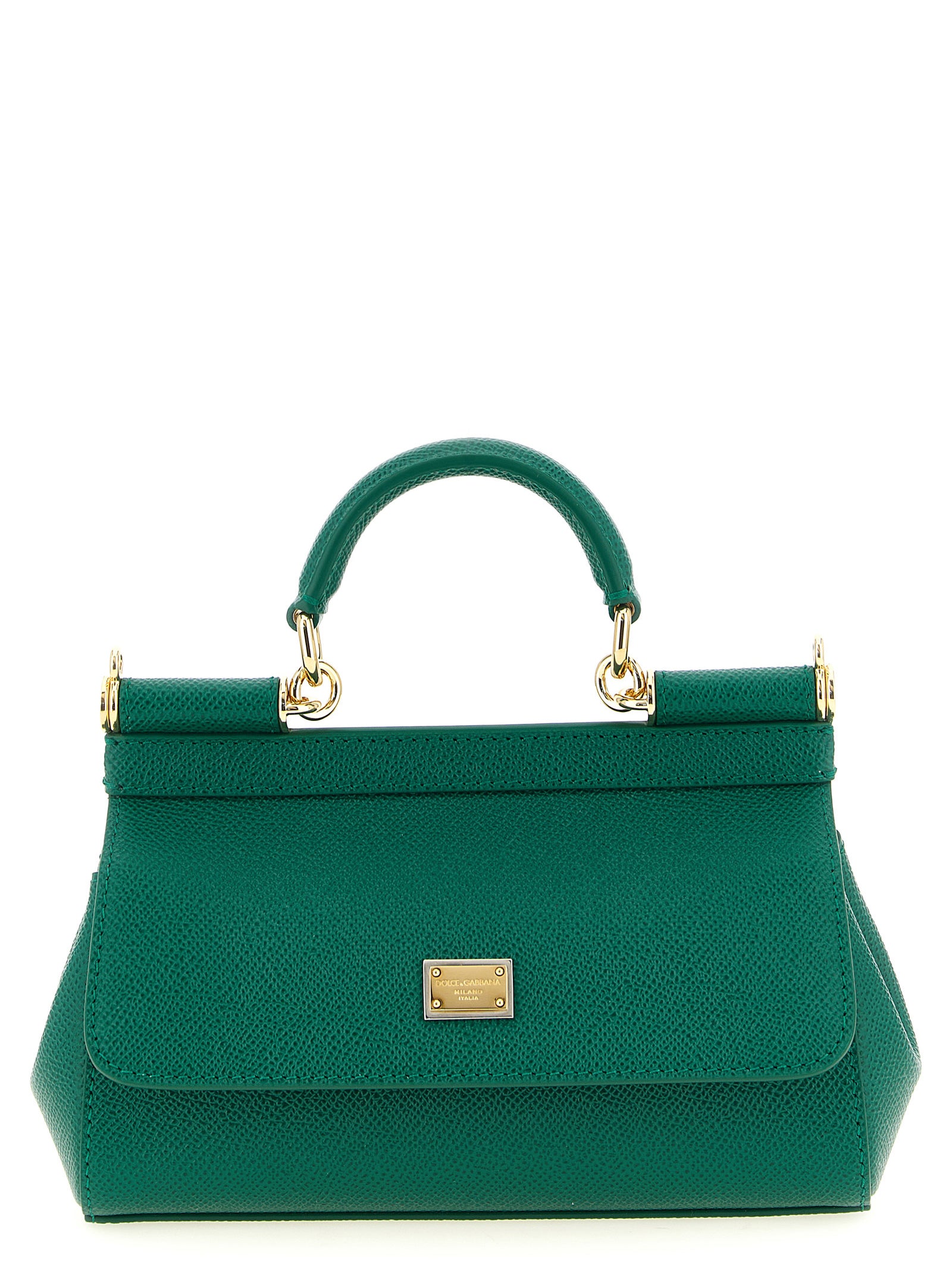Bicolor Calfskin Handbag